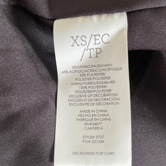 Cabi 3727 Josephine Coat XS EUC - Picture 10 of 11